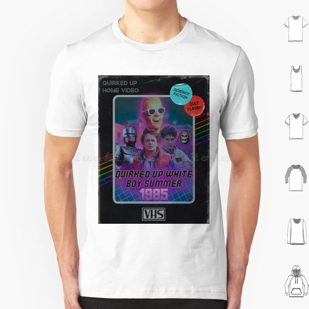 Quirked Up White Boy Summer 1985 T Shirt Cotton Men Women DIY Print