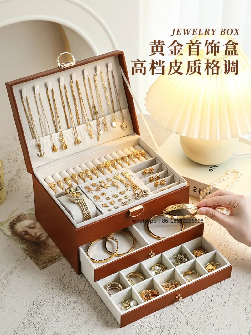 Maillard Jewelry Box High-end Exquisite Packing Jewelry Storage Box 2026 New Stud Earrings Necklace Box