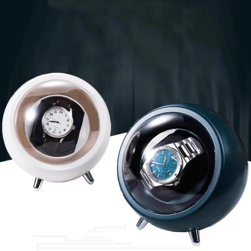 Watch Decoration Storage BoxFor Casio Cartier Tissot Omega green Mechanical Watch Rotating Box, Intelligent Winding Machine