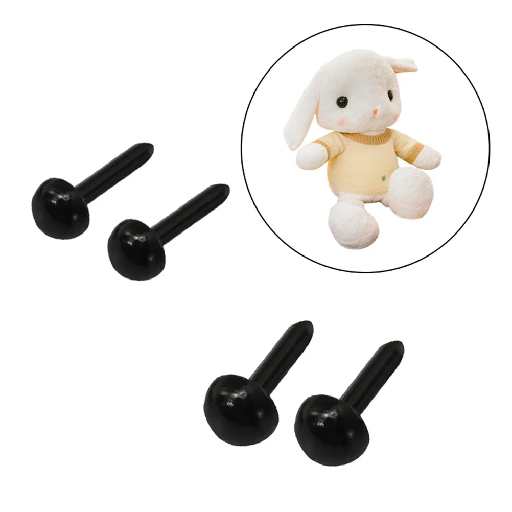 3 mm zwart diy dier voor ambachten kinderen school diy plastic ogen projecten veiligheid ogen kunst decoratie