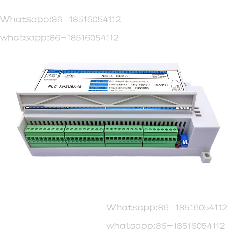 

PLC Controller High-speed Pulse Programming Compatible with Mitsubishi FX3U 8X48