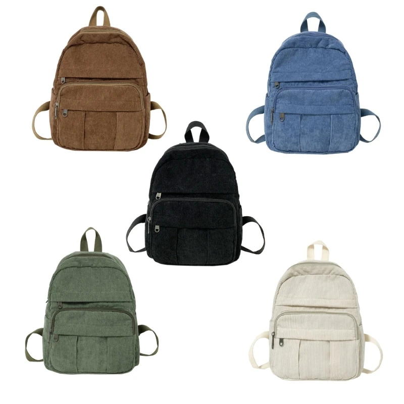 

Vintage inspired Backpack Durable Multi functional Daypack School Bag with Adjustable Straps