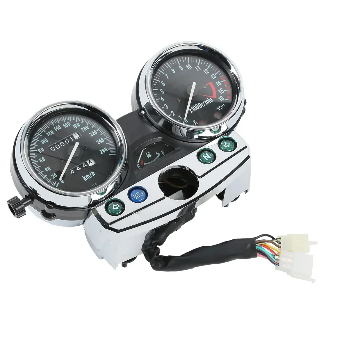 For Kawasaki ZRX1100 ZRX 1100 1994-2000 ZRX1200 ZRX 1200 2001-2008 2007 2006 Motorcycle  Gauge Speedometer Tachometer image 3
