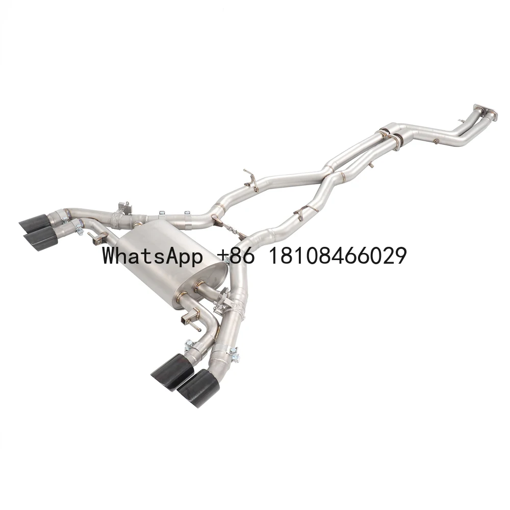 

304 Stainless Steel Catback Exhaust for BMW X3M/X4M F97/F98 3.0T 2019-2022 Exhaust Muffler High Performance Exhaust System