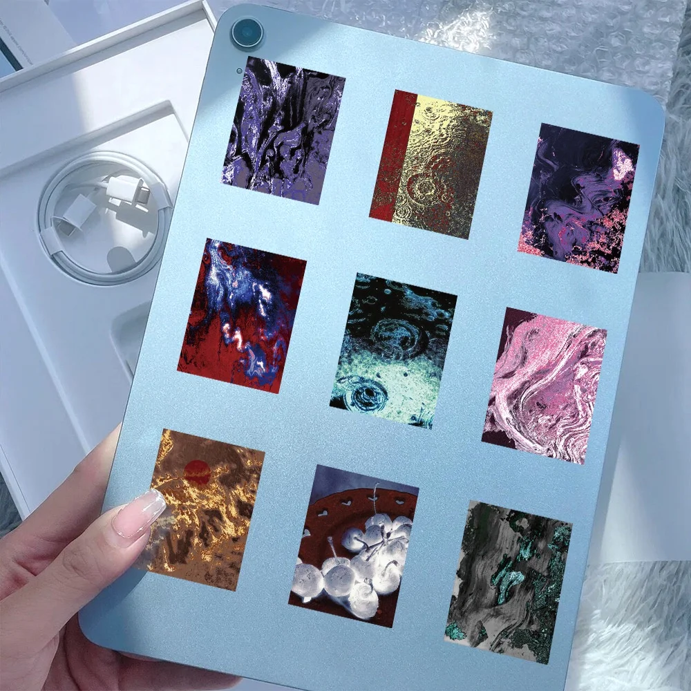 60개 추상적이고 독특한 미술 그림 그래피티 스티커 헬멧 자전거 필통 데칼 블링블링스티커스 스토어