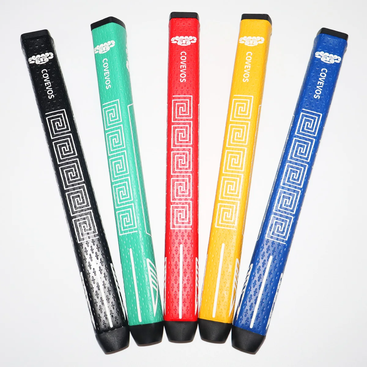 New Patterned Golf Putter Grip, Soft Pu, Wear-Resistant, Non-Slip Grip, Multi-Color Golf Putter Handle