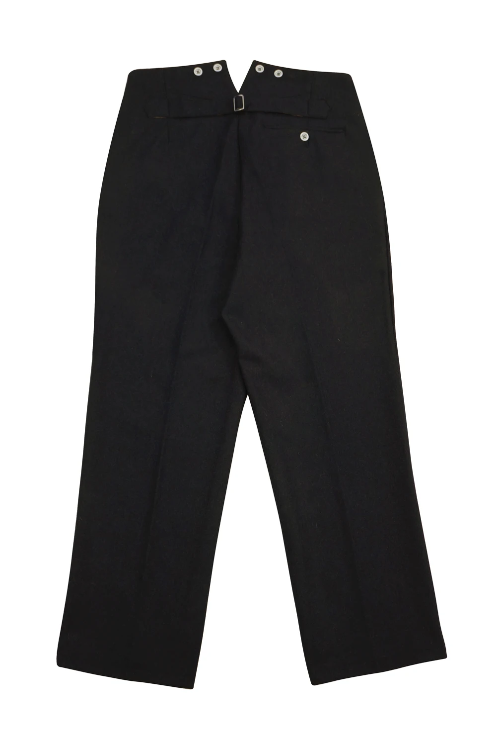 GUWJ-022 WWII German Police Black Wool Service Trouser