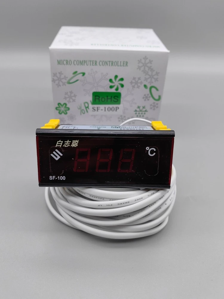 เครื่องล้างจาน SF-100P เทอร์โมสตัทออกแบบดิจิตอลอุณหภูมิหน้าจอแสดงผล