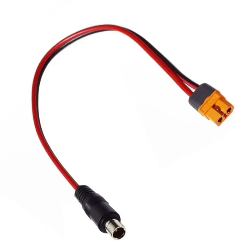 31BA 14AWG Metal Line XT60I Female To 8.0x2.0mm Male Female Change Cable For Outdoor Power Needs