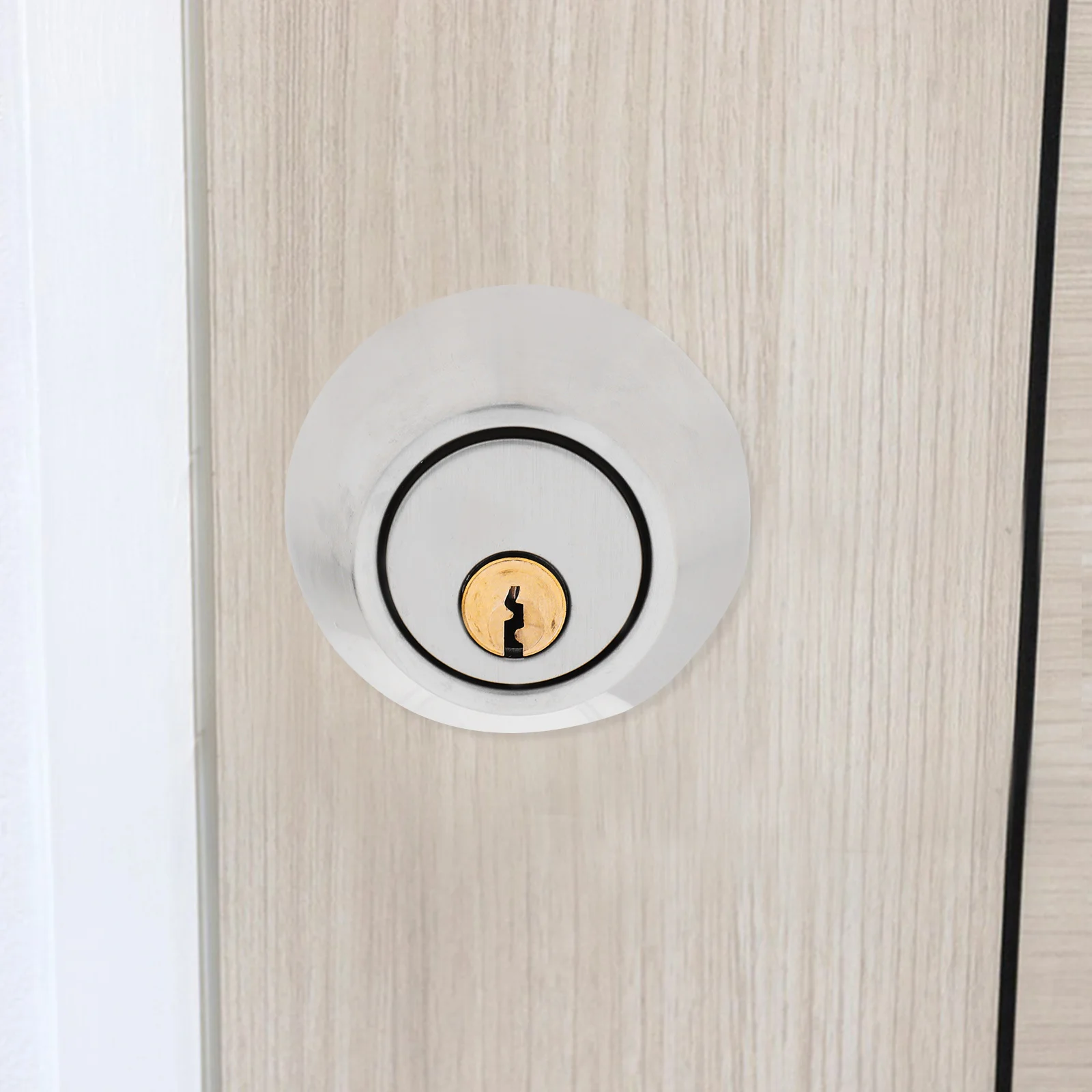 لمسة نهائية برونزية 35 مم - 50 مم قفل ديدبولت من الفولاذ المقاوم للصدأ برغي مخفي من جانب واحد ديدبولت للباب الخارجي الداخلي شديد التحمل #6