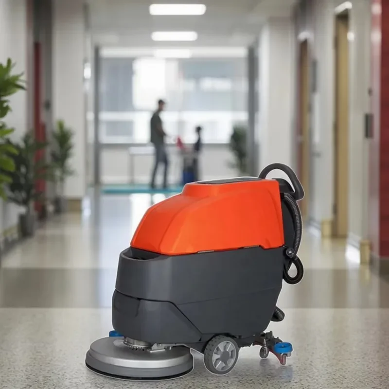 JH-530 Floor Washing Machine,marble Floor Scrubber, Walk Behind Floor Cleaning Equipment With CE