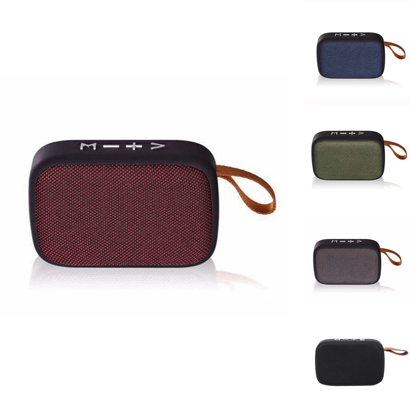 Haut-parleur Bluetooth en tissu, connexion sans fil, portable, sports de plein air, audio stéréo, prise en charge de la carte TF mobile