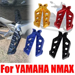 For Yamaha NMAX 155 160 125 N-MAX NMAX155 NMAX125 Motorcycle Accessories Rear Passenger Footrest Footpegs Foot Pegs Rest Pedals