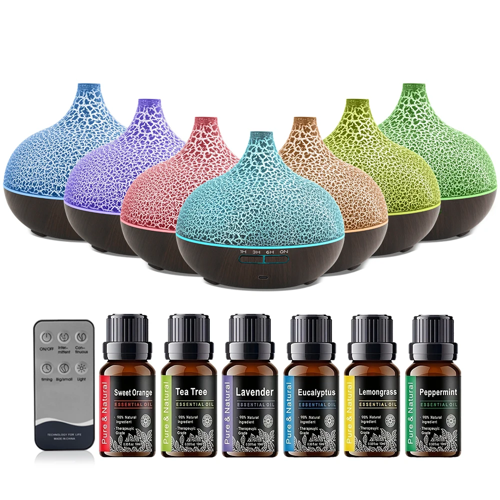 

Ultrasonic Cool Mist Humidifier and Essential Oil Diffuser for Home, with Remote Control, for Bedroom, Large Room, Quiet Operati