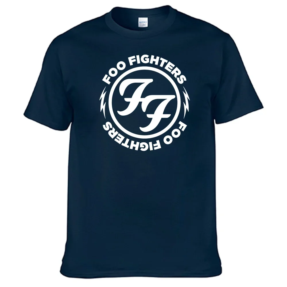 Foo Fighterss T Shirt 100% Cotton Men Shirt Top Sales N08