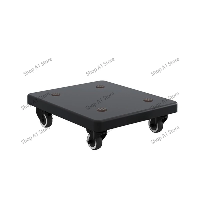 Speaker base, tray, shock absorber, floor speaker, subwoofer, tripod, double-layer universal pulley, shock absorbing pad