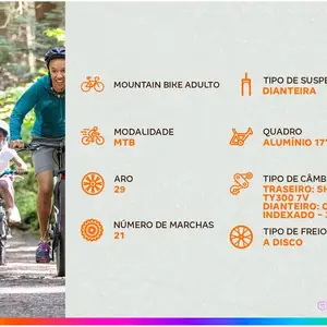 29 Caloi Vulcan Aluminum bike Main Bike Sales Aro 29 - №2