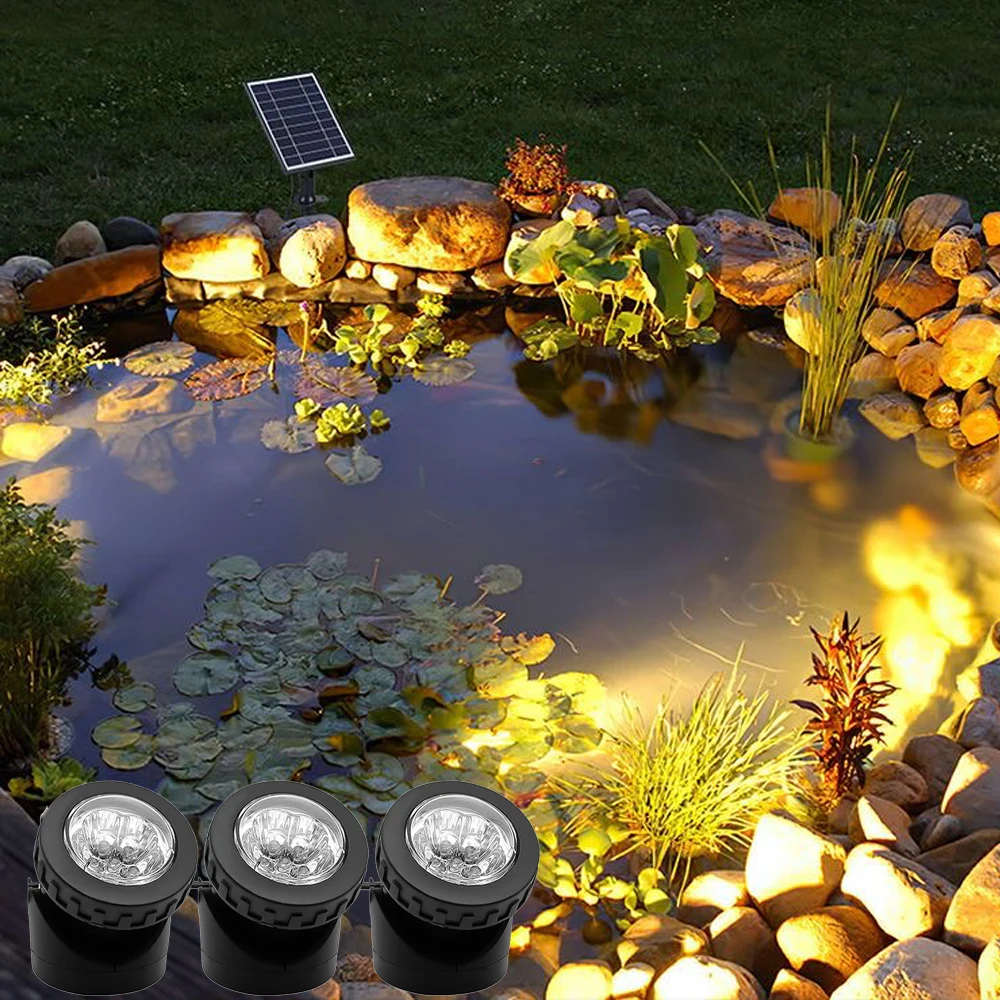 Solar Pond Lights U…