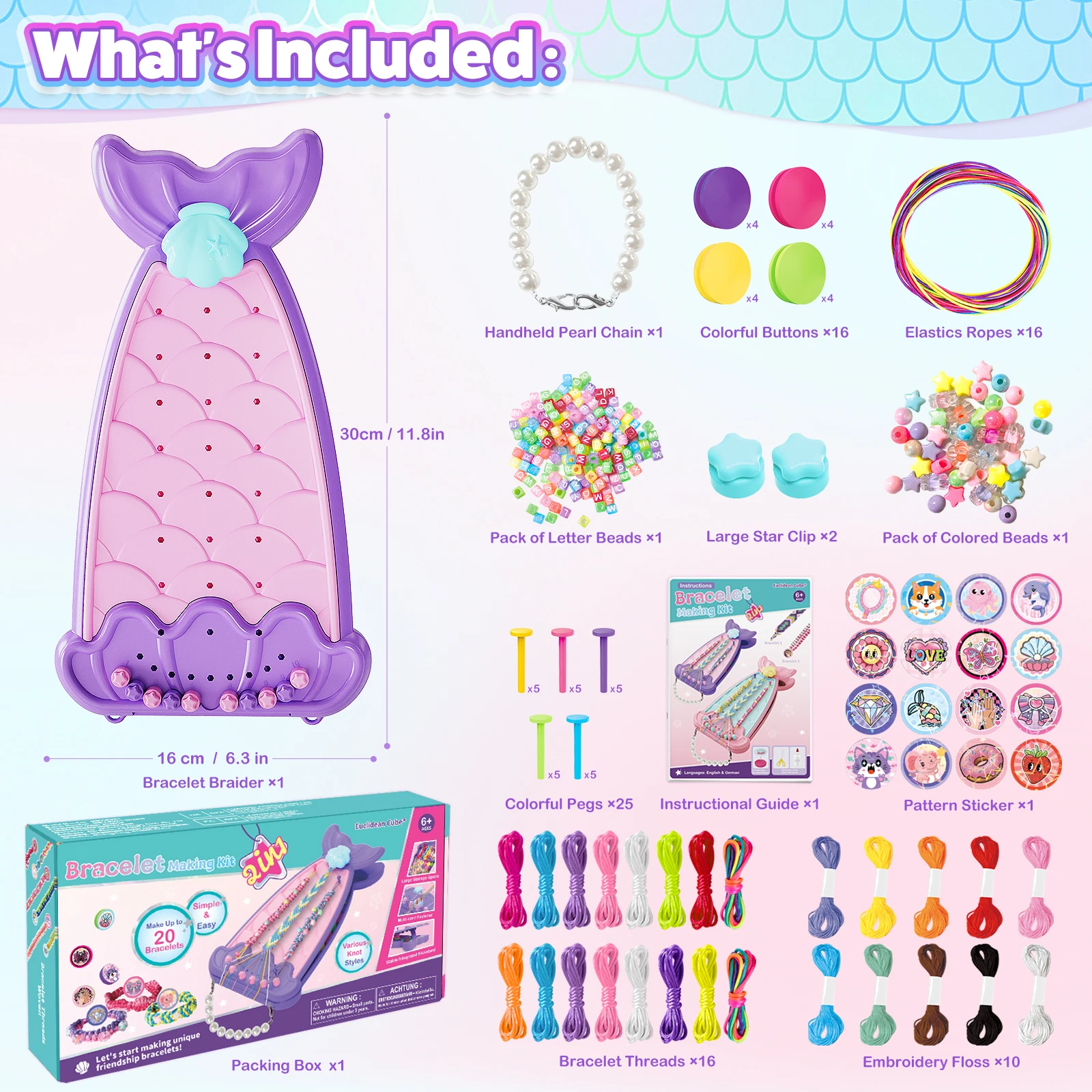 Friendship Bracelet Making Kit - đánh giá và giá Art Craft Ideas For Kids