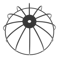 Dreamcatcher Design Diy Lamp Shade Frame Handcrafted Metal Guard For Creative Home Lighting Projects Decorative Iron Bracket