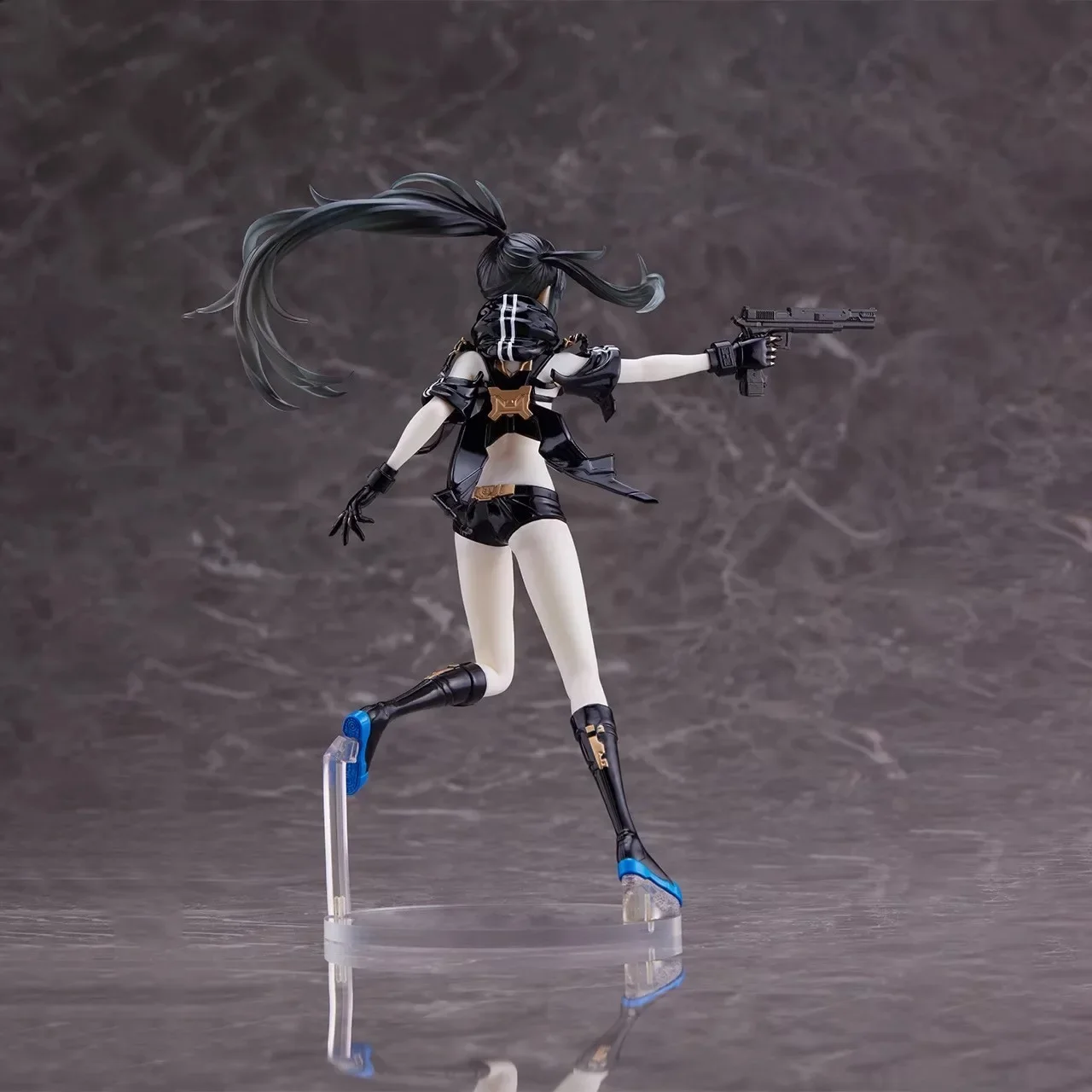 TAITO Black Rock Shooter Queen Awakens, modelo de figura móvil, juguete de película, juego de Anime, auténtico Stock