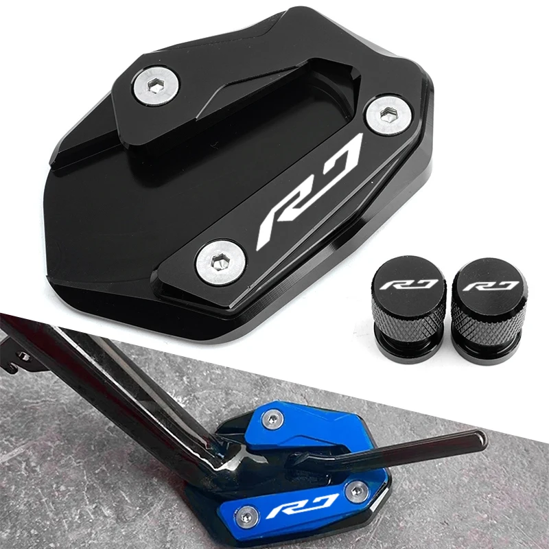 2026 New For YAMAHA R7 YZF-R7 YZF R7 R 7 2021 2022 2023 2024 Motorcycle Side Stand Foot Extension Pad Kickstand Enlargement