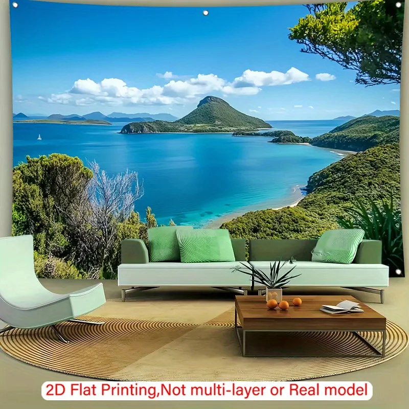 2D-Flugzeugmodell, Berge und Flüsse. Hintergrundstoff für Wohnzimmer und Schlafzimmer, Hintergrundstoff für Fotostudio.