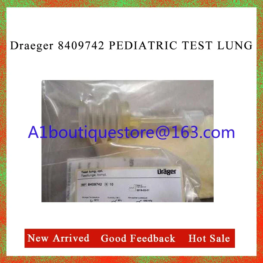 

Compatible Drager Bellows 8409742 Neonate Test Lung NeoTestLung, N, Latex-Free