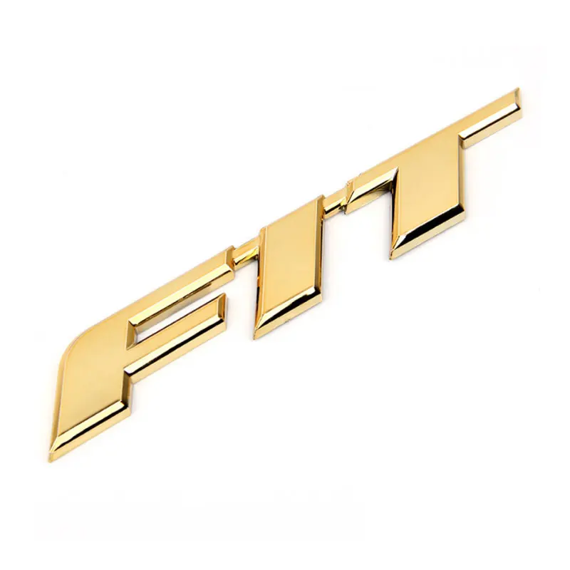 

For HONDA CIVIC Accord CITY FIT Fit modified i-VTEC JAZZ 4WD logo old letter universal accessories English rear trunk stickers