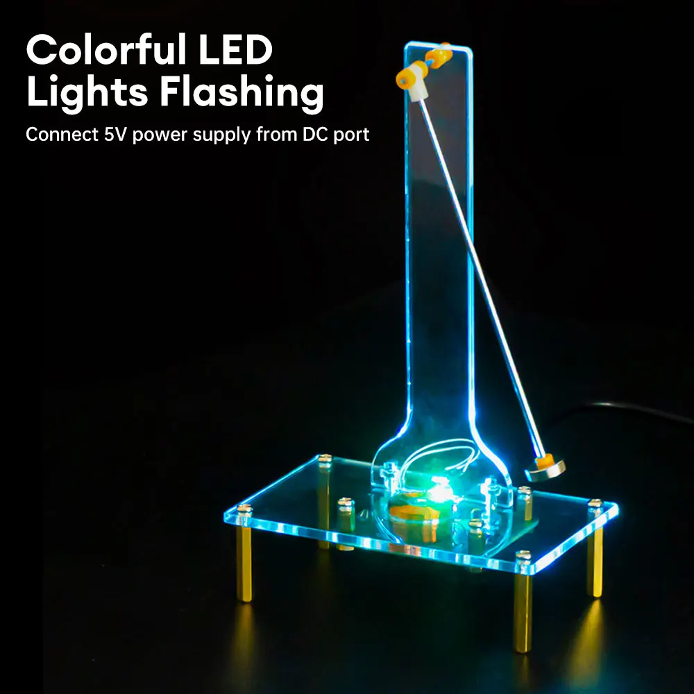 DIY Electronic Swing Kit Electromagnetic Swing Experimental Circuit Production DIY Kit Parts Training Welding Exercise Parts