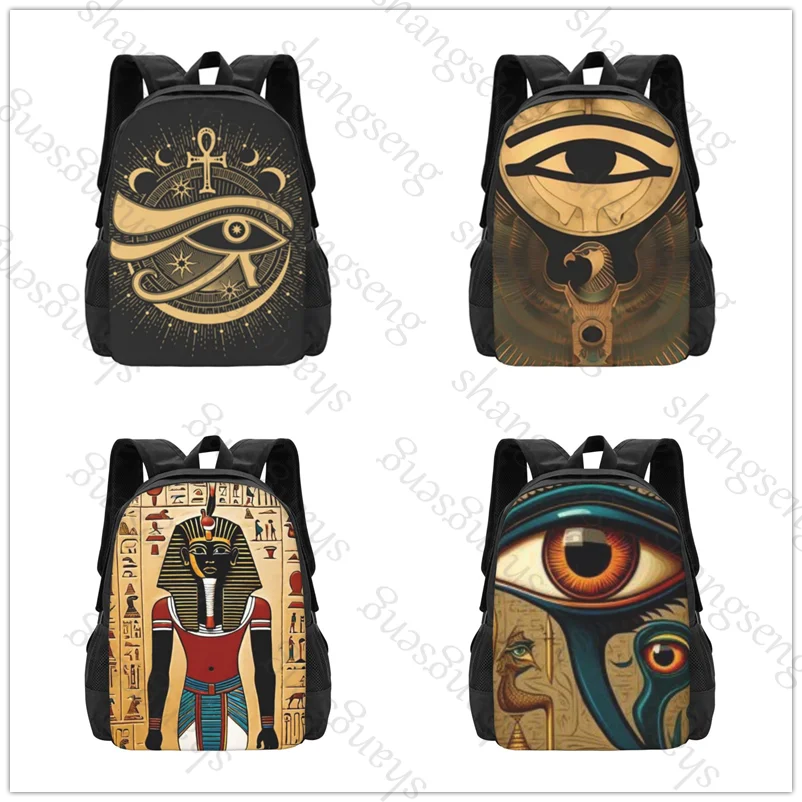 

Ancient Egypt God Anubis Large capacity schoolbag boys and girls backpack teenagers students leisure travel commuter backpack