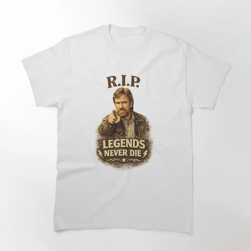 RIP Chuck Norris Legends Never Die Classic T-Shirt