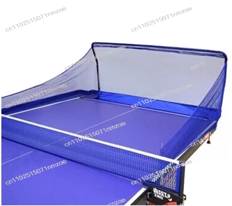 Portable Ping Pong Ball Collection Net Mobile Table Tennis Training Net for Serve Machine