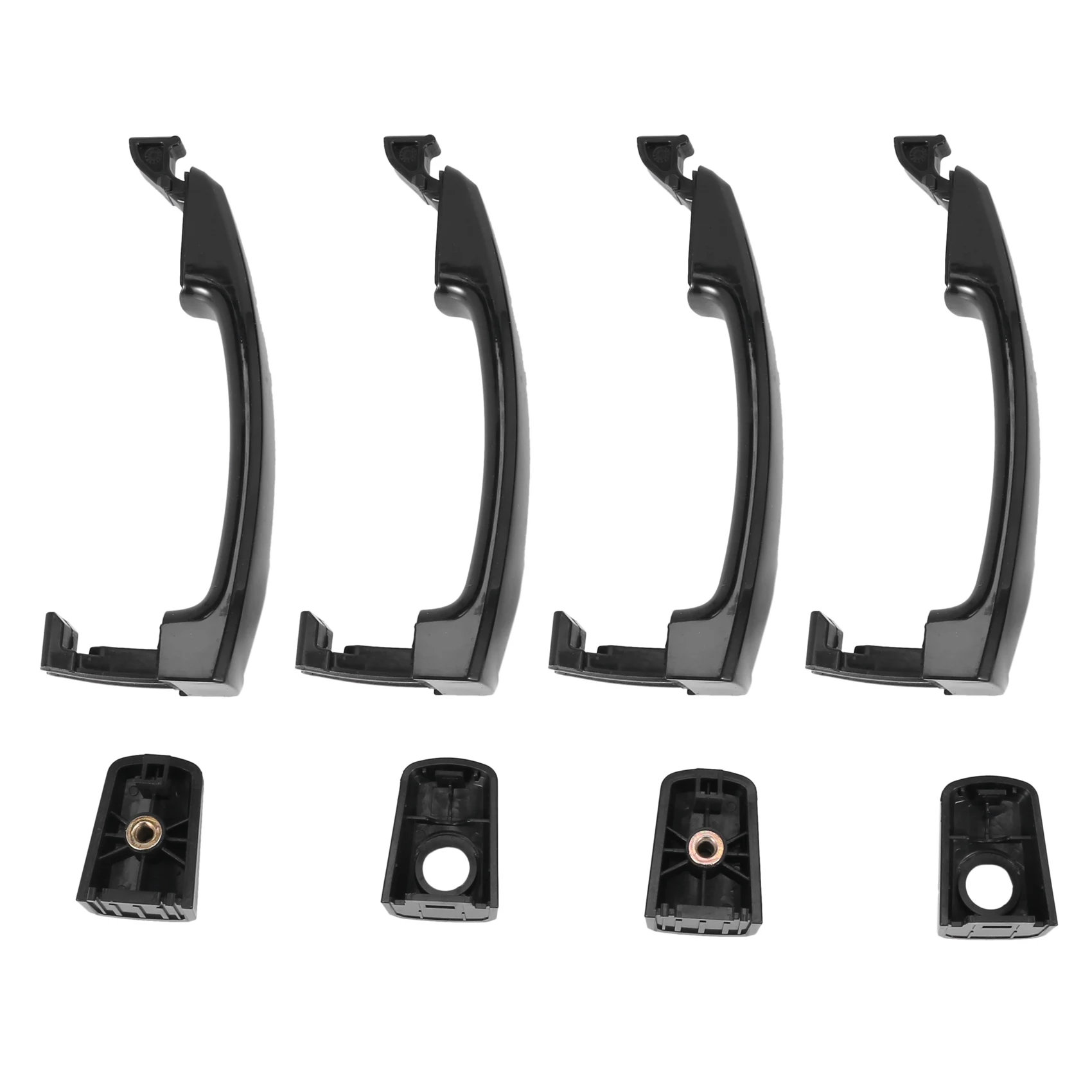 【Top Sale !!】For Aveo 2007 2008 2009 2010 2011 4 Pcs/Set Front Rear Left & Right Exterior Outside Door Handle 96468254