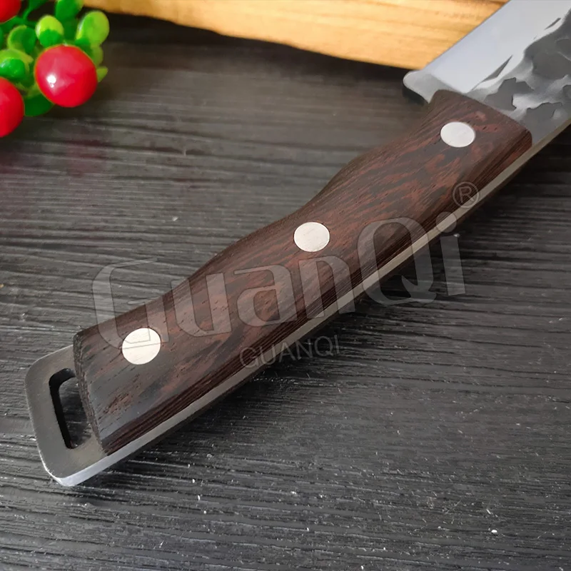 High Hardness Butcher Knife 8 inch Stainless Steel Bone Chopping Knife Thickness 4.7mm Cleaver Meat Knives Knock The Bones