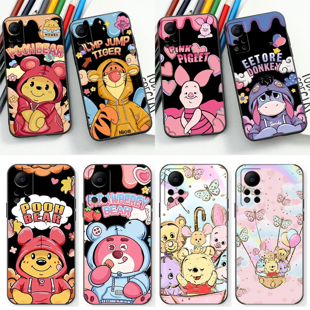 Winnie The Pooh Tigger Case For Infinix HOT 30 30I 20 20S 20I 12 12I 11 11S 10 10S 10I Play Tecno Spark Smart 8 7 6 5 Pro Cover