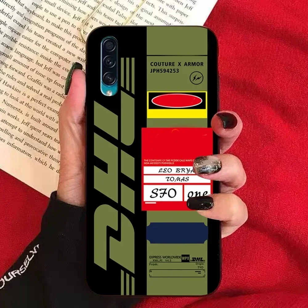 DHL Hot Express 50th Anniversary Phone Case For SamsungA10 A11 A12 A13 A20 A21 A22 A30 A31 A32 A40 A52 A53 A70 A71 A72 A73 Shell