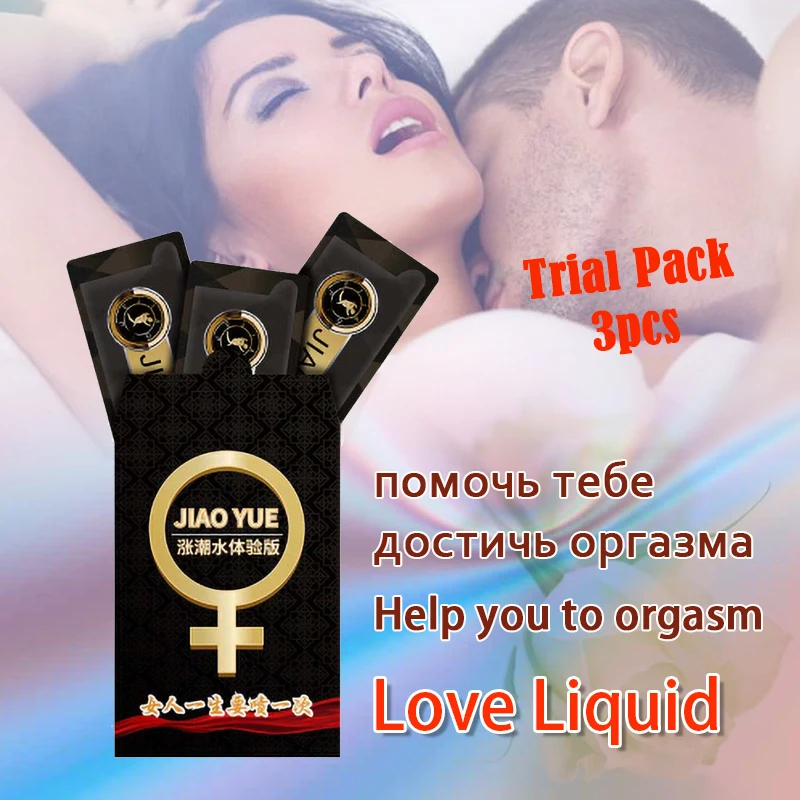 3pcs New Women Orgasm Squirting Sexo Lube Titan Gel Female Enhance Pleasure Climax Sex Lubricant Clitoral Massage Oil Trial Pack
