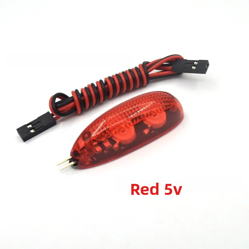 RC Led Light 5V 12V Intelligent LED Night Flight Navigation Searching Light Red Green Blue White for Fixed Wing Quadcopter Lamps