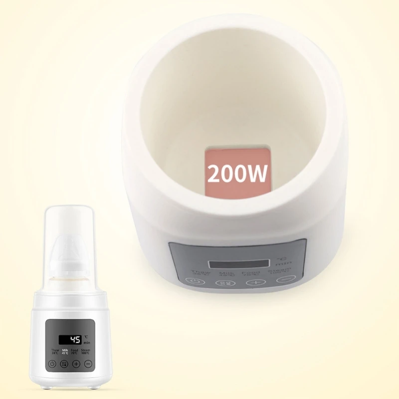 Schermo visualizzazione digitale per controllo della temperatura del riscaldatore del biberon per latte in formula