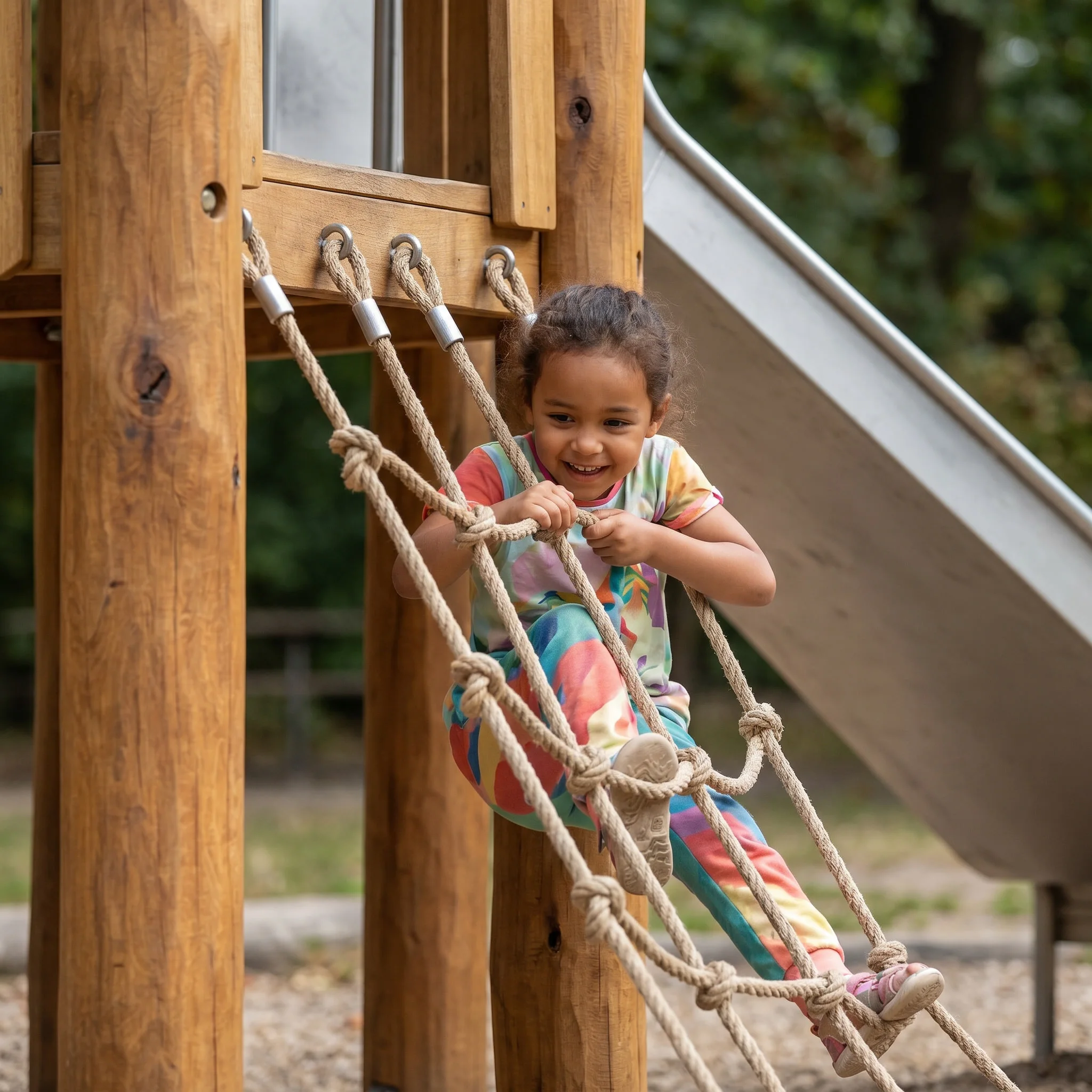 Outdoor Wooden Playground Equi - Kids Outdoor Hut ulasan dan harga
