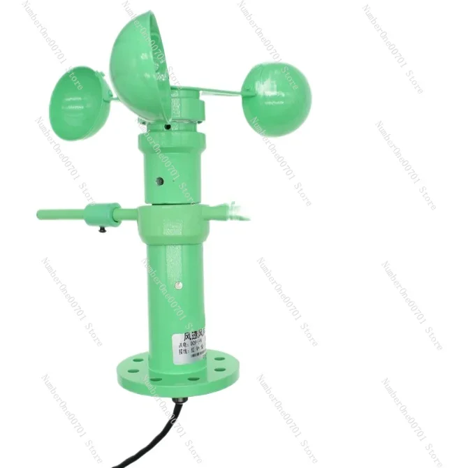 

Wind Speed Wind Transducer OutdoorMeteorological Tower Crane 485 Monitoring High Precision Measurement Aluminum Alloy Anemograph