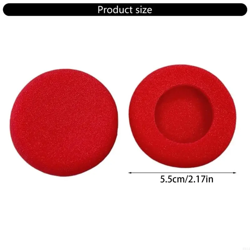 R91A miękka gąbka Earpads Ear Ear Ears do whhplus retro słuchawki okładki rękaw