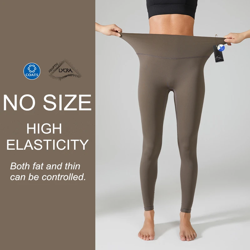 Women Sport Leggings High Elastic Yoga Pant One Size Quick Dry Running Trousers Breathable Jogger Pants Gym Fitness Tights Femme