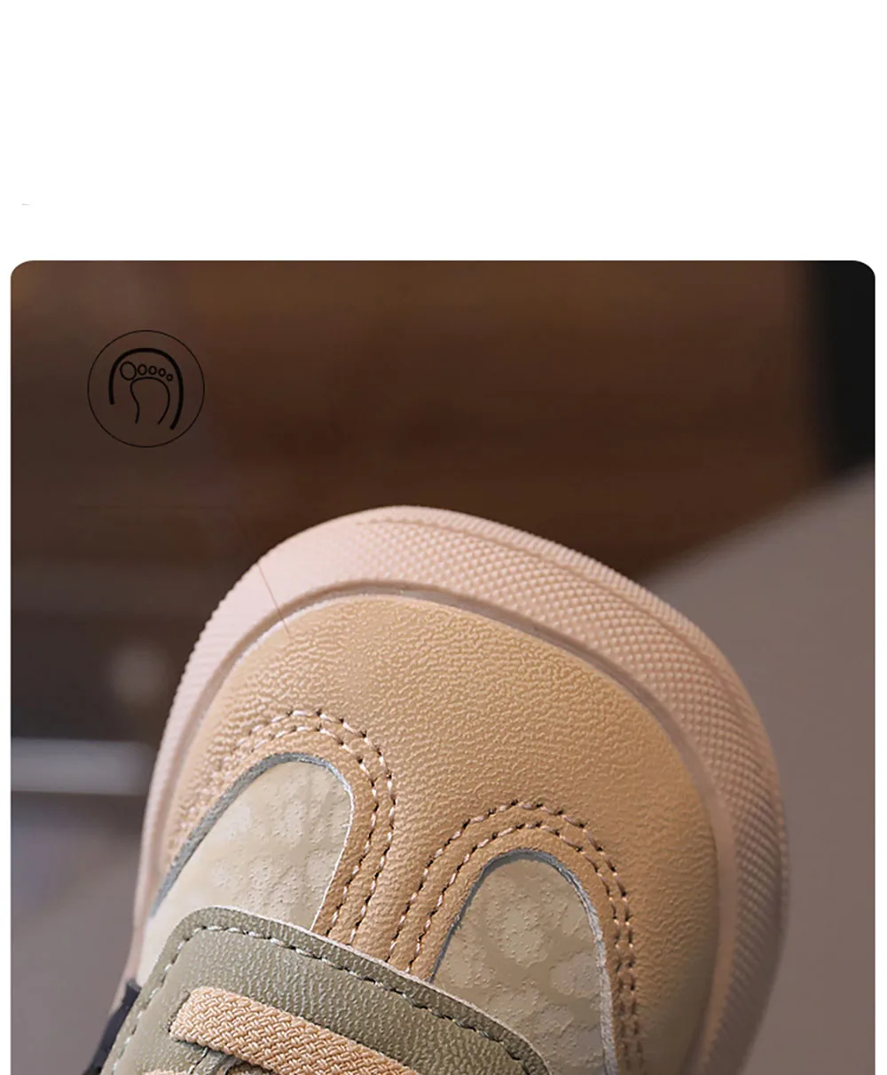 بو الجلود أحذية الأطفال المصممين أحذية رياضية للأطفال بيئة العمل لينة سوليد الفتاة أحذية رياضية مكافحة زلق أحذية رياضية حذاء طفل صغير