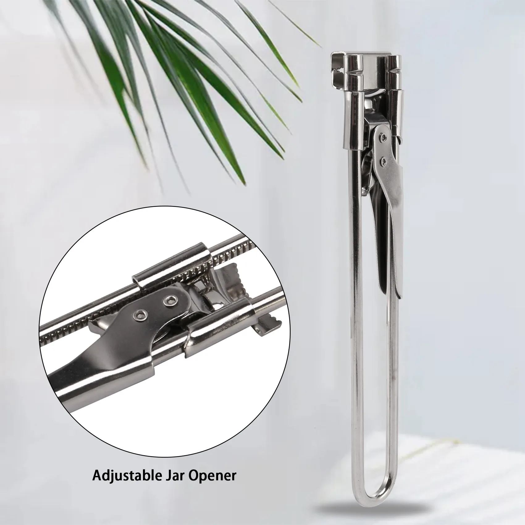 AA94-Jar Opener,2 Pcs Stainless Steel Jar Opener,Open Can Quietly,For Seniors Arthritis Women Children To Open Jar Easily