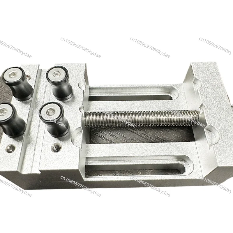Small Precision Mini Vise Workbench Walnut Fixed Fixture Multifunctional Aluminum Alloy Vise Accessories Motherboard