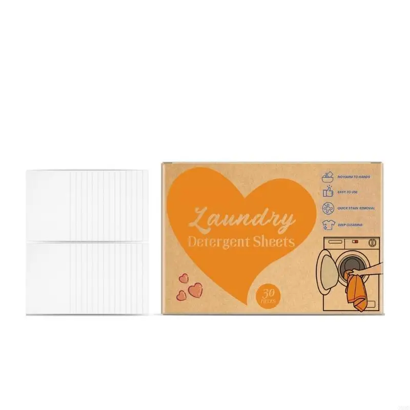 

G99E Laundry Detergent Sheets,Sheets Fresher Scent Laundry Sheets Washing Supplies
