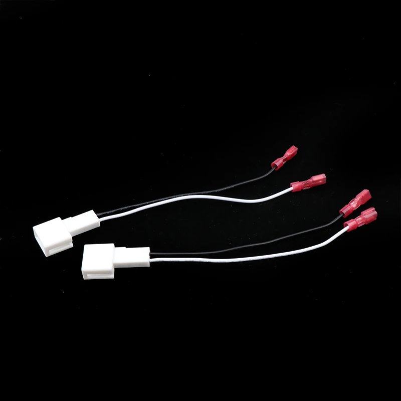 High quality1Pair Car Tweeter Dash Front Speaker Wire Harness Adapter Cable Connector Wiring Cable For Camry Scion