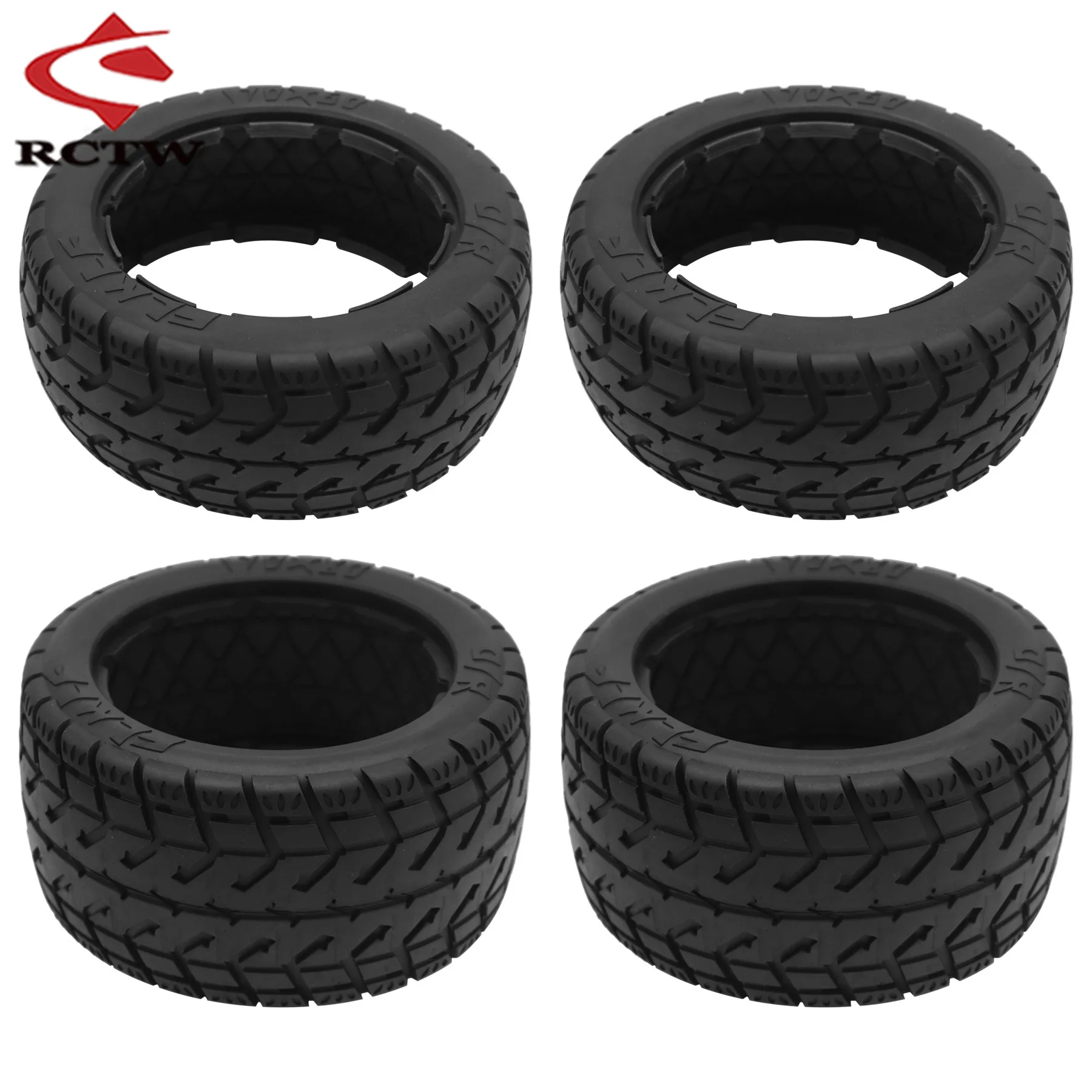 Stiffener Front or Rear on Road Tyre Skin Kit for 1/5 Hpi Rofun Baha Km Rovan Baja 5B Truck Spare Toys Parts